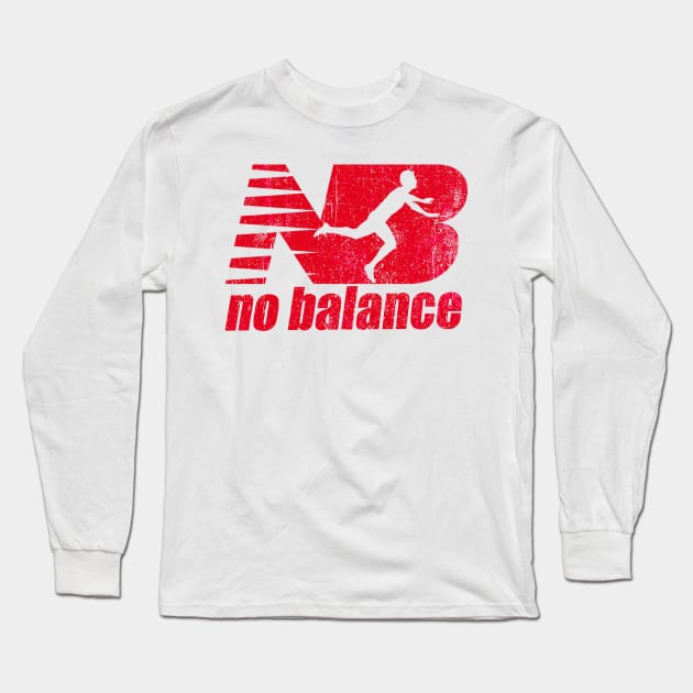 Funny Runner no balance Long Sleeve T-Shirt by HannessyRin